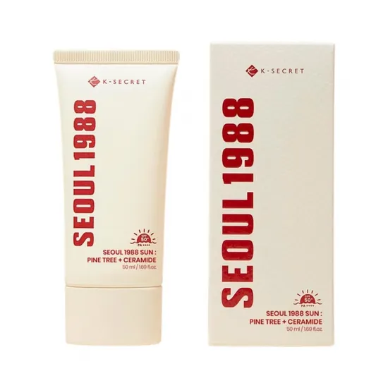 Protetor Solar Facial K-Secret Seoul 1988 Sun Pine Tree + Ceramide 50ML