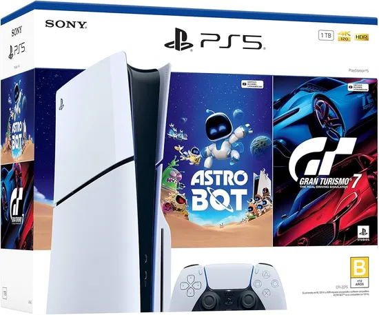 Sony CFI-2115 VJ PS5 Slim 1TB GT 7 + Astrobot Disc