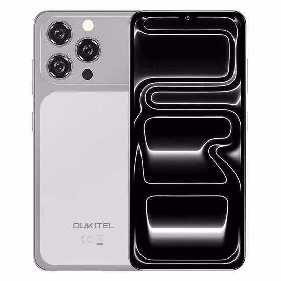 Smartphone Oukitel C17 128GB 4GB Ram Dual Sim Tela 6.52″ – Silver