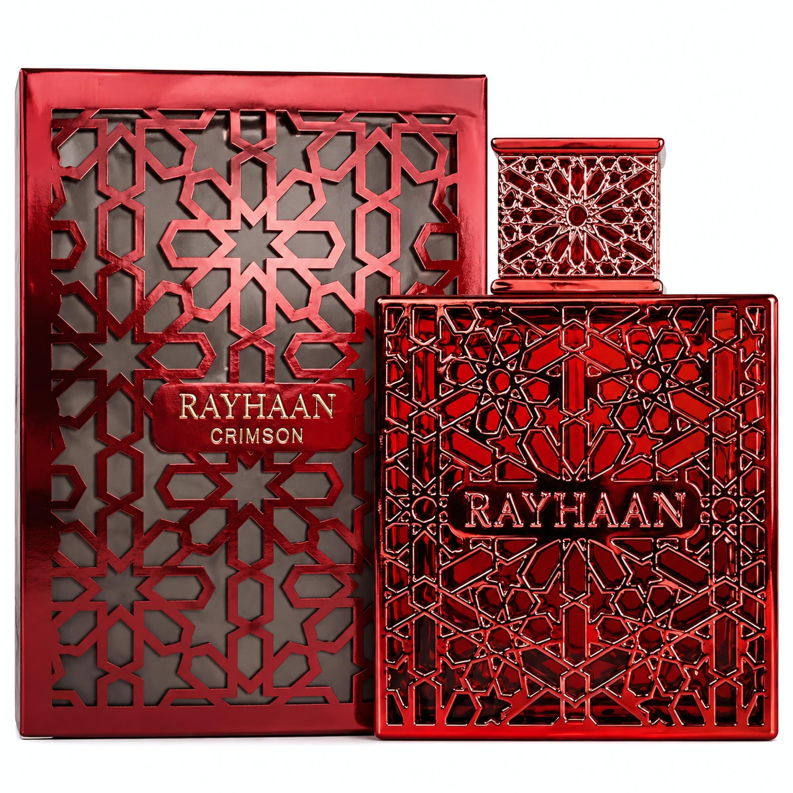 Perfume Rayhaan Crimson Eau de Parfum Masculino 100ML